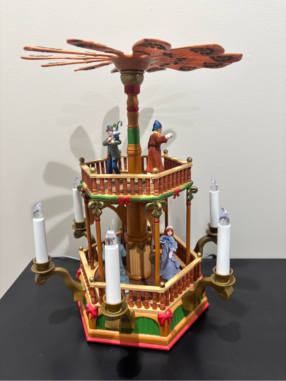 Vintage Avon A Christmas Carol carousel.